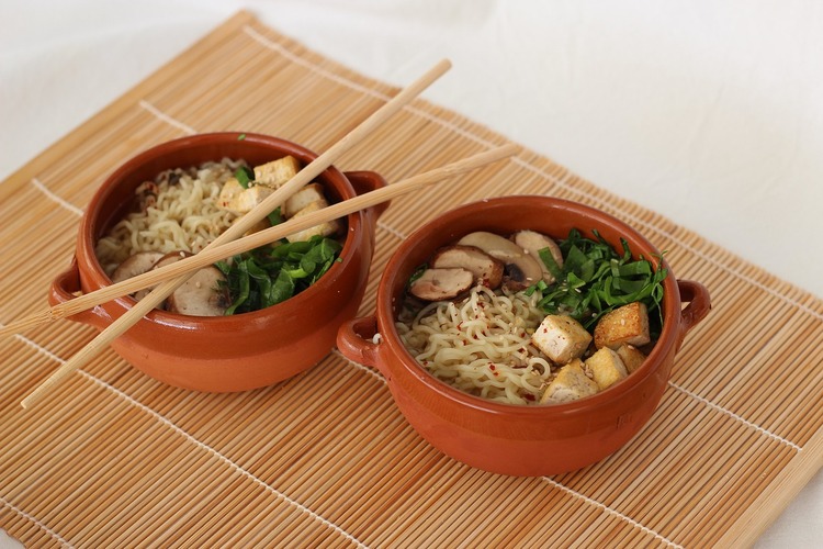 Tofu Recipe - Spicy Ramen and Tofu Soup